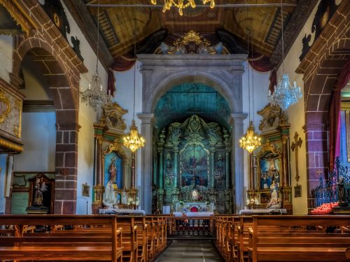 Bažnyčia Madeira, Hdr, Funchal