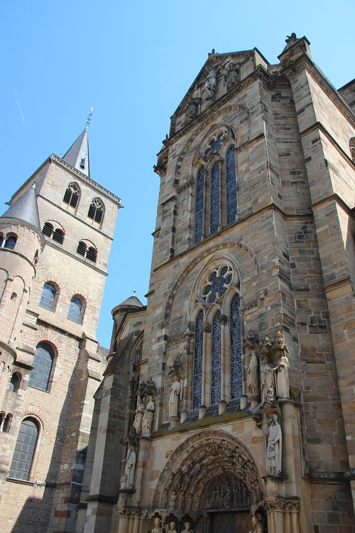 Dievo Motinos Bažnyčia Trier,  Gotika,  Gotikinė Bažnyčia,  Trier,  Bažnyčia,  Dievo Motinos Bažnyčia,  Namas,  Istoriškai,  Mosel