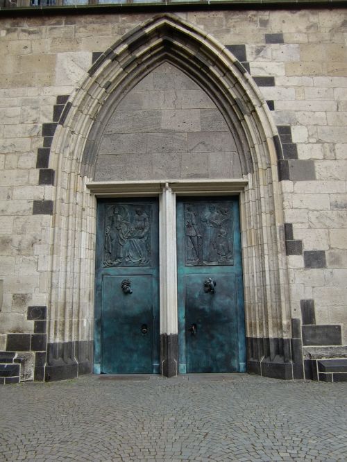 Bažnyčios Portalas, Arka, Bronzos Durys, Portalas, Įvestis, Durys, Architektūra, Istoriškai, Bažnyčia
