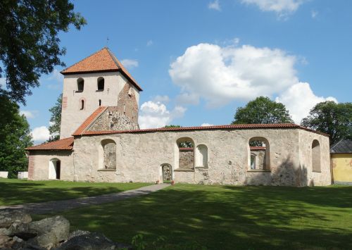 Bažnyčios Griuvėsiai, Sugadinti, Antikvariniai Daiktai, Björkvik, Sörmland