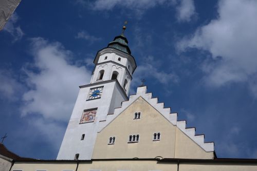 Bažnyčios St. Andreas, Bažnyčia, Babenhausen, Garbinimo Namai, Parapijos Bažnyčia