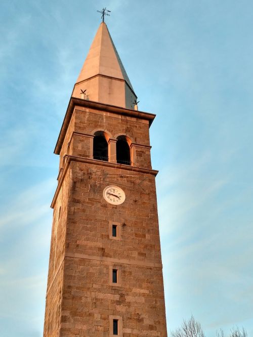 Bažnyčios Bokštas, Bokštas, Istria, Bažnyčia, Orientyras, Katalikų