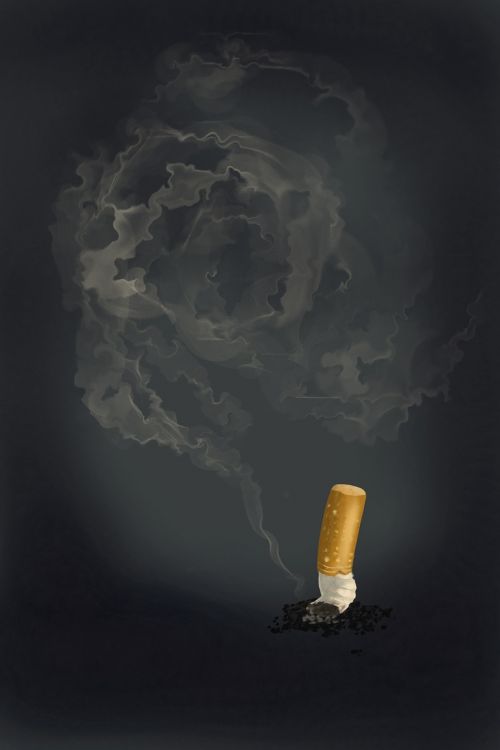 Cigarečių, Rūkymas, Blogas Įprotis, Įprotis, Tabakas, Dūmai, Garbanotas