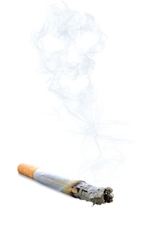 Cigarečių, Rūkymas, Dūmai, Angelai, Pelenai, Mirtis, Kaukolė Ir Skersmens Kaulai, Priklausomybe, Nesveika