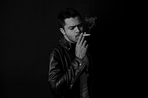 Cigarečių, Tamsi, Vyras, Dūmai, Rūkymas