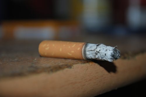 Cigarečių, Rūkytojas, Pelenai