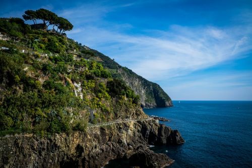 Cinque Terre, Pakrantė, Krantas, Uolos, Papludimys, Amalfi Pakrantė, Pajūryje, Gamta, Akmenys, Vaizdingas, Kranto Linija, Italy