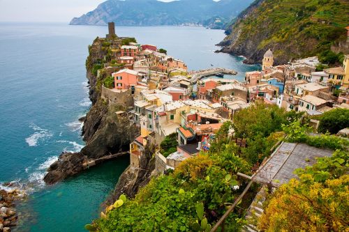 Cinque Terre, Italy, Viduržemio Jūros, Europa, Ligurija, Cinque, Terre, Atostogos, Spalvinga, Mėlynas, Miestas, Pakrantė, Kelionė, Jūra, Romantiškas, Europietis, Kaimas, Ispanų, Turizmas