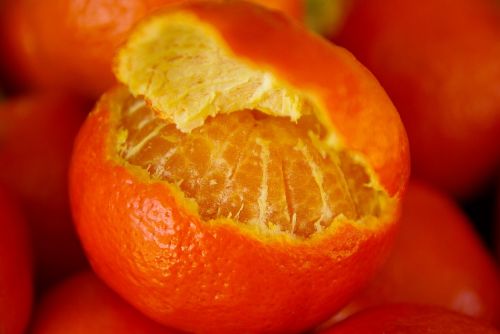 Citrusiniai, Klementinos, Vaisiai, Oranžinė