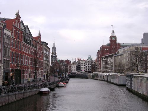 Miestas, Amsterdamas, Kanalai, Vanduo, Gracht, Senas