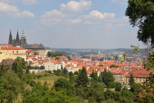 Miestas, Prague, Čekijos Respublika, Vaizdas, Senamiestis, Panorama