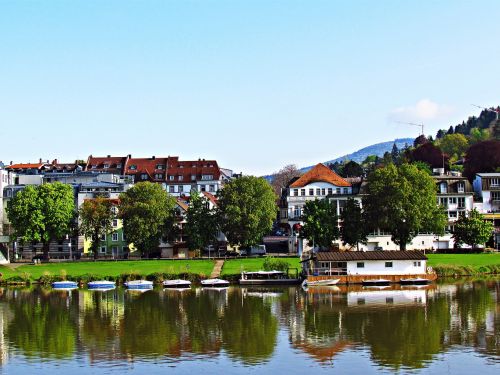 Miestas, Upė, Architektūra, Senamiestis, Kraštovaizdis, Turizmas, Panorama