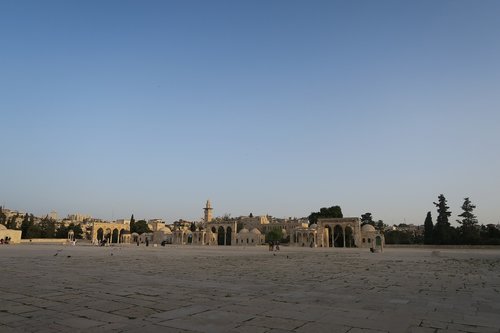 Miestas,  Jeruzalės,  Nuo,  Kelionė,  Dangus,  Masjid Al-Aqsa