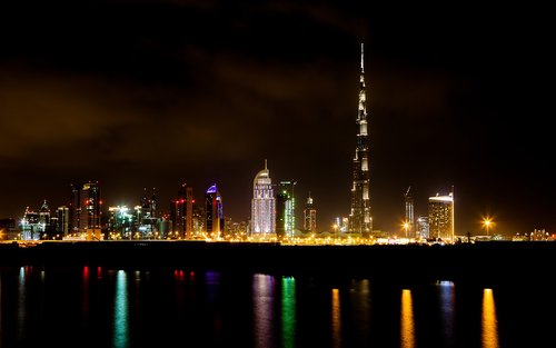Miestas,  Kraštovaizdis,  Dubajus,  Burj Khalifa,  Pastatas
