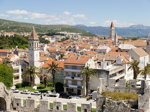 Miestas,  Architektūra,  Statyba,  Kroatija,  Trogir