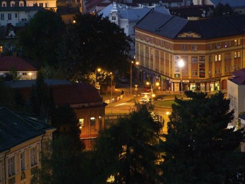 Miestas, Trutnov, Naktis