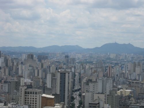 Miestas, Pastatai, Metropolis, Kraštovaizdis, Brazilija, San Paulas