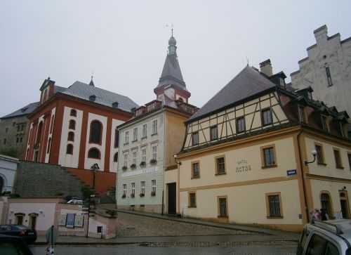 Miestas, Senas, Senamiestis, Architektūra, Čekijos Respublika, Bokštas, Miesto Centras, Alkūnė