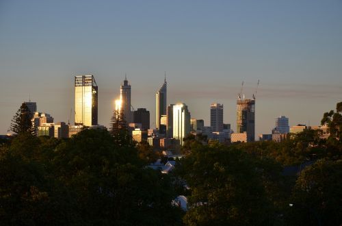 Miestas,  Perth,  Panorama