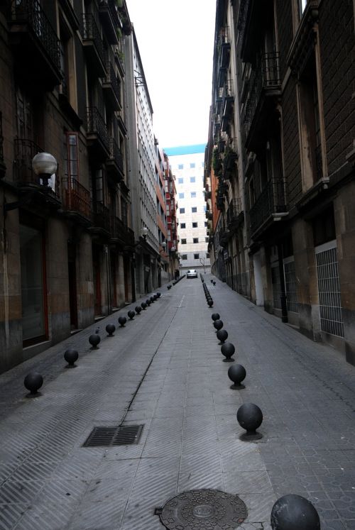 Miestas, Gatvė, Pastatai, Juostos, Bilbao, Architektūra