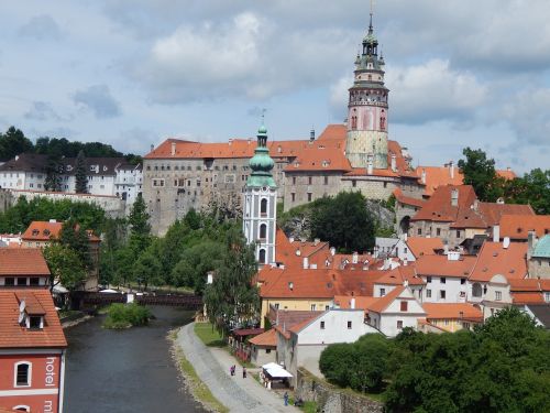 Miestas, Bokštas, Čekų Krumlov