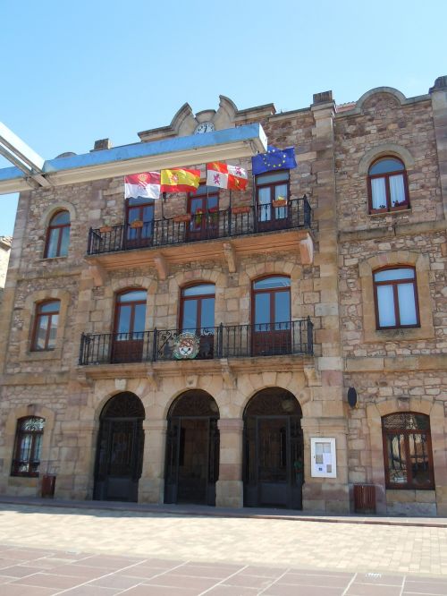 Miesto Rotušė, Žmonės, Palencia, Ispanija