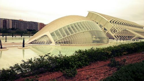 Meno Ir Mokslo Miestas, Valensija, Šiuolaikiška, Architektūra, Pastatai