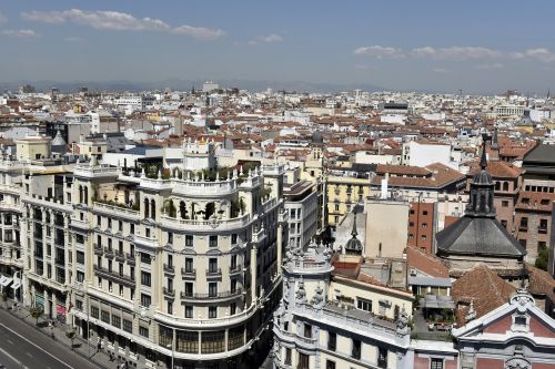 Miestas Madride, Oro Vaizdas, Granės Plotas
