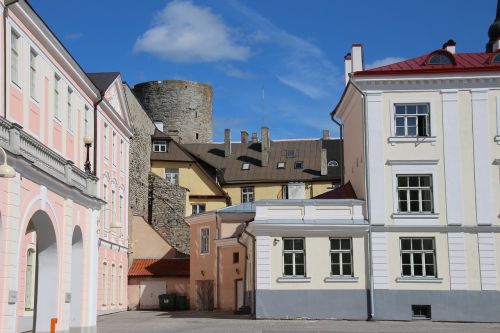 Miesto Vaizdas, Tallinn, Istoriškai, Reval, Miesto Siena