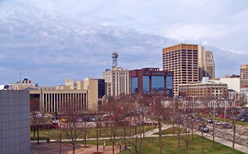 Miestas,  Miesto Panorama,  Dayton,  Ohio,  Miestas