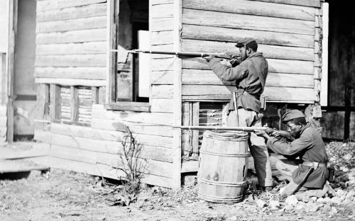 Civilinis Karas, Virginia, 1864, Juoda, Pilietines Teises, Amerikietis, Usa, Jungtinės Valstijos, Šautuvai, Kareiviai, Afroamerikietis, Rasinė Segregacija, Rasizmas