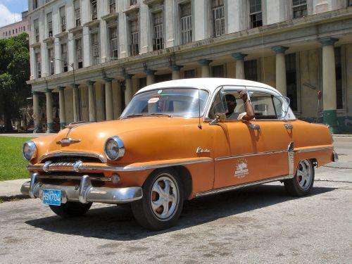 Klasikinis Automobilis, Automobilis, Oldtimer, Senas Automobilis, Automobiliai, Vintage, Transporto Priemonė, Retro, Kuba, Amerikietiškas Automobilis