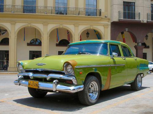 Klasikinis Automobilis, Automobilis, Oldtimer, Senas Automobilis, Automobiliai, Vintage, Transporto Priemonė, Retro, Kuba, Amerikietiškas Automobilis