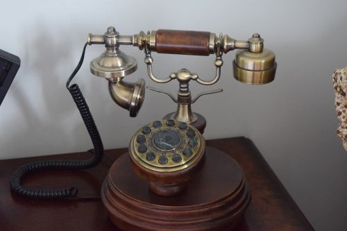 Klasikinis Telefonas, Senas Telefonas, Antikvariniai Telefonai, Rinkimo Režimas, Fiksuotojo Ryšio Telefonas, Senas Antikvarinis Telefonas