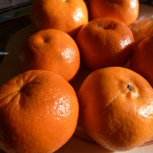 Klementinos, Oranžinė, Mandarinai, Vitaminai, Vaisiai