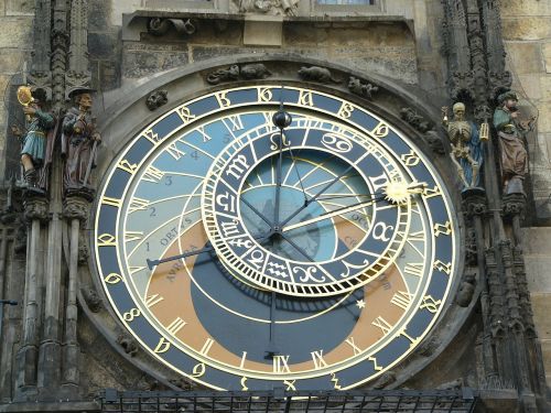 Laikrodis, Laikrodis Senamiesčio Aikštėje, Stebėkite Dvylika Apaštalų