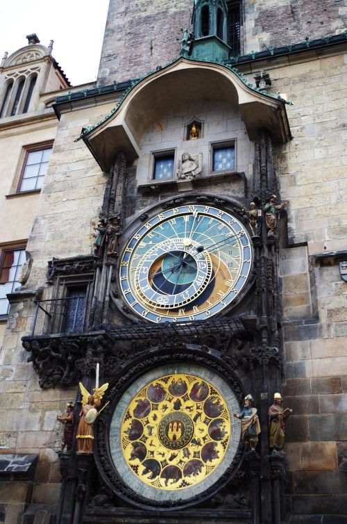 Laikrodis, Prague, Valandos, Miestas, Antikvariniai Daiktai