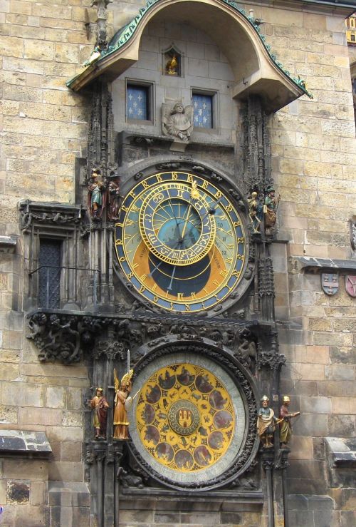Laikrodis, Prague, Antikvariniai Daiktai, Valandos