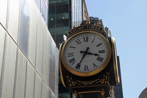 Laikrodis, Trumpas, Trumpasis Bokštas, Pastatas, Niujorkas