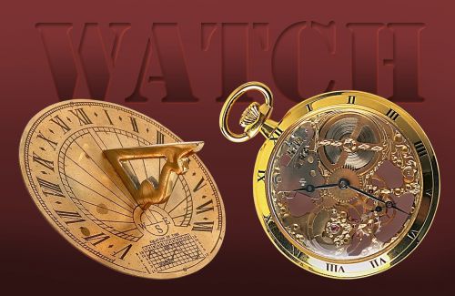 Laikrodis, Saulės Laikrodžiai, Mechanika, Kišeninis Laikrodis, Laikas, Laikrodis, Surinkti, Vintage