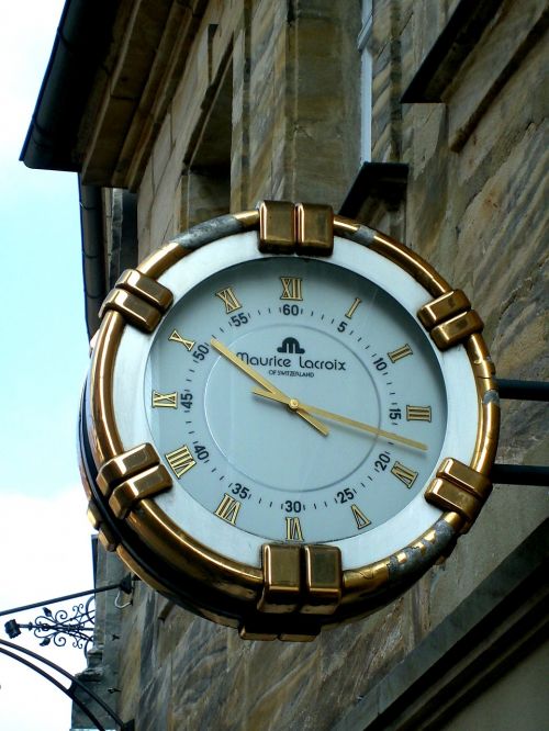 Laikrodis, Lakrozė, Miestas, Forchheim, Bavarija