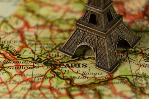 Iš Arti, Eifelio Bokštas, France, Orientyras, Žemėlapis, Miniatiūrinė, Navigacija, Paris, Kelionė