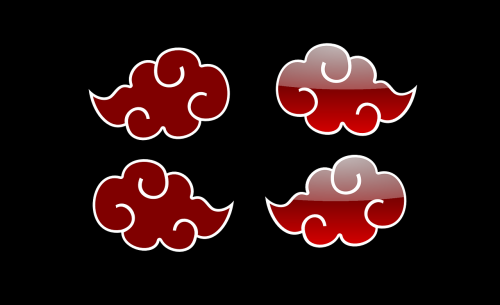 Debesis, Raudona, Logotipas, Nemokama Vektorinė Grafika