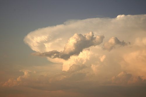 Debesis, Lenticular, Gamta, Dangus, Vaizdingas, Vaizdas, Oranžinė, Lauke, Cloudscape