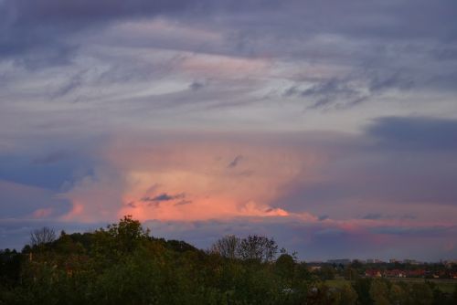 Debesys, Dangus, Cumulonimbus, Cumulonimbus Capillatus, Incus, Karpis Debesys Kļębiasta, Lietaus Debesys, Giedras, Debesų Danga, Pavojingas, Podlasie, Lenkija