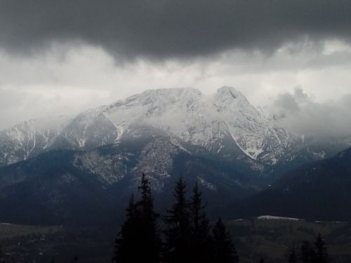 Debesuota Diena, Kalnai, Vaizdas, Tatry