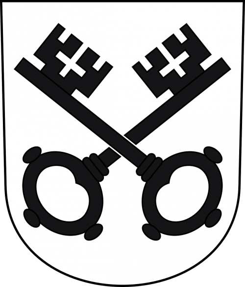 Herbas, Crest, Vėliava, Swiss, Raktas, Emblema, Nemokama Vektorinė Grafika
