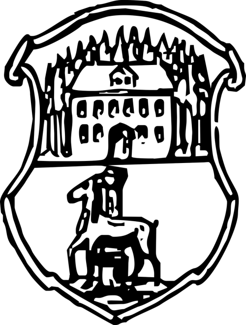 Herbas, Wałbrzych, Lenkija, Dolnośląski, Nėra Fono, Simbolis, Ženklas, Skaidrumas, Skaidrus Fonas, Grafika, Apatinė Silesia, 1719, Dažymo Knyga, Nemokama Vektorinė Grafika