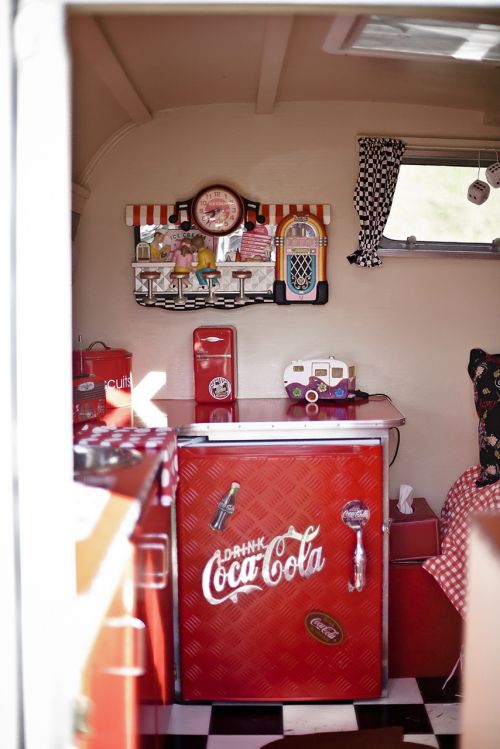 Coca Cola, Rv, Šaldytuvas, Vintage, Automobilis, Klasikinis, Automobiliai