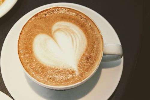 Kava, Širdis, Kavos Meilė, Kavos Mėgėjai, Herzchen, Taurė, Meilė, Arbata, Valentino Diena, Gėrimai, Kavinė, Kavos Širdis